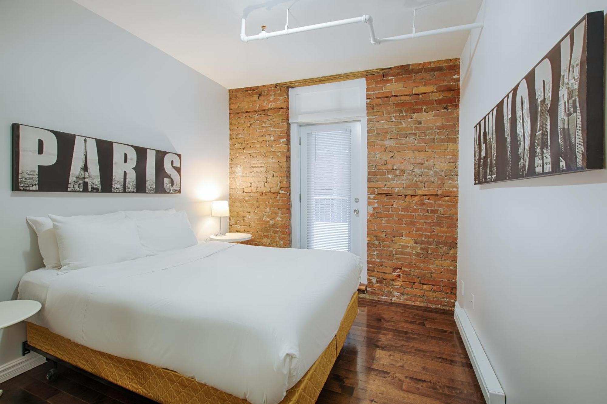 Les Lofts St-Jo - Par Les Lofts Vieux-Quebec Apartamento Quarto foto